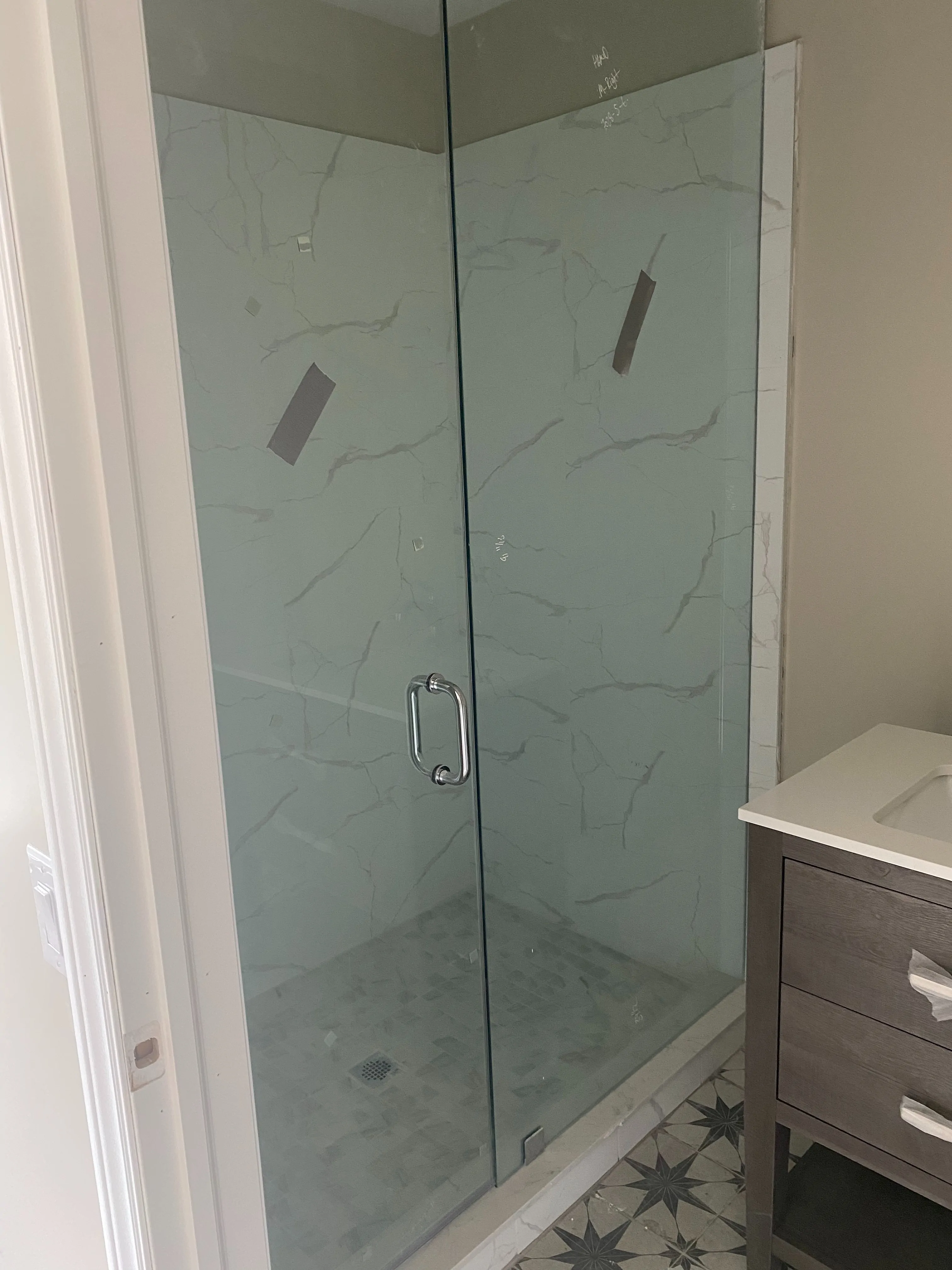 Modern Shower Renovation