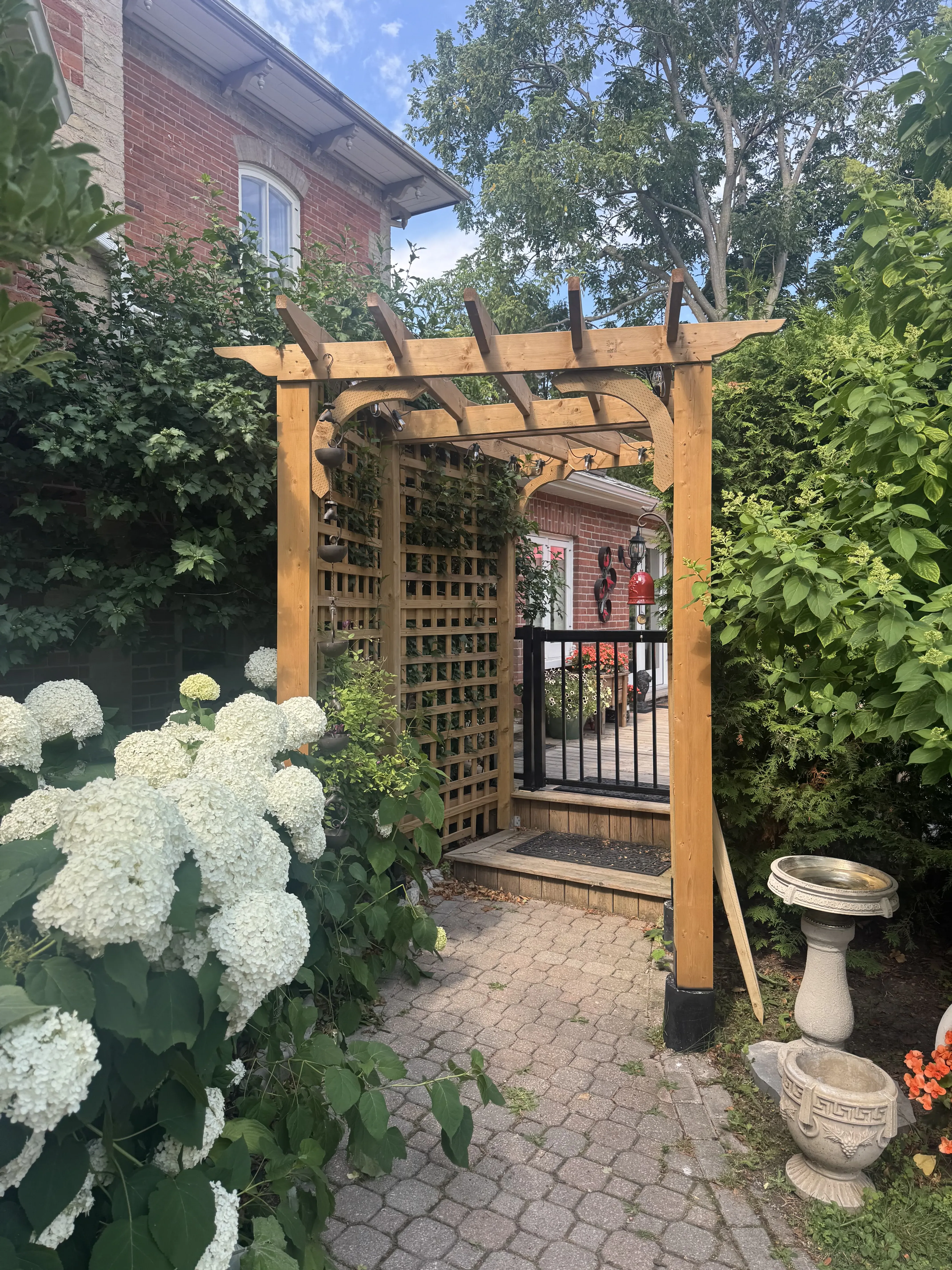 Garden Arbor Pergola Entryway