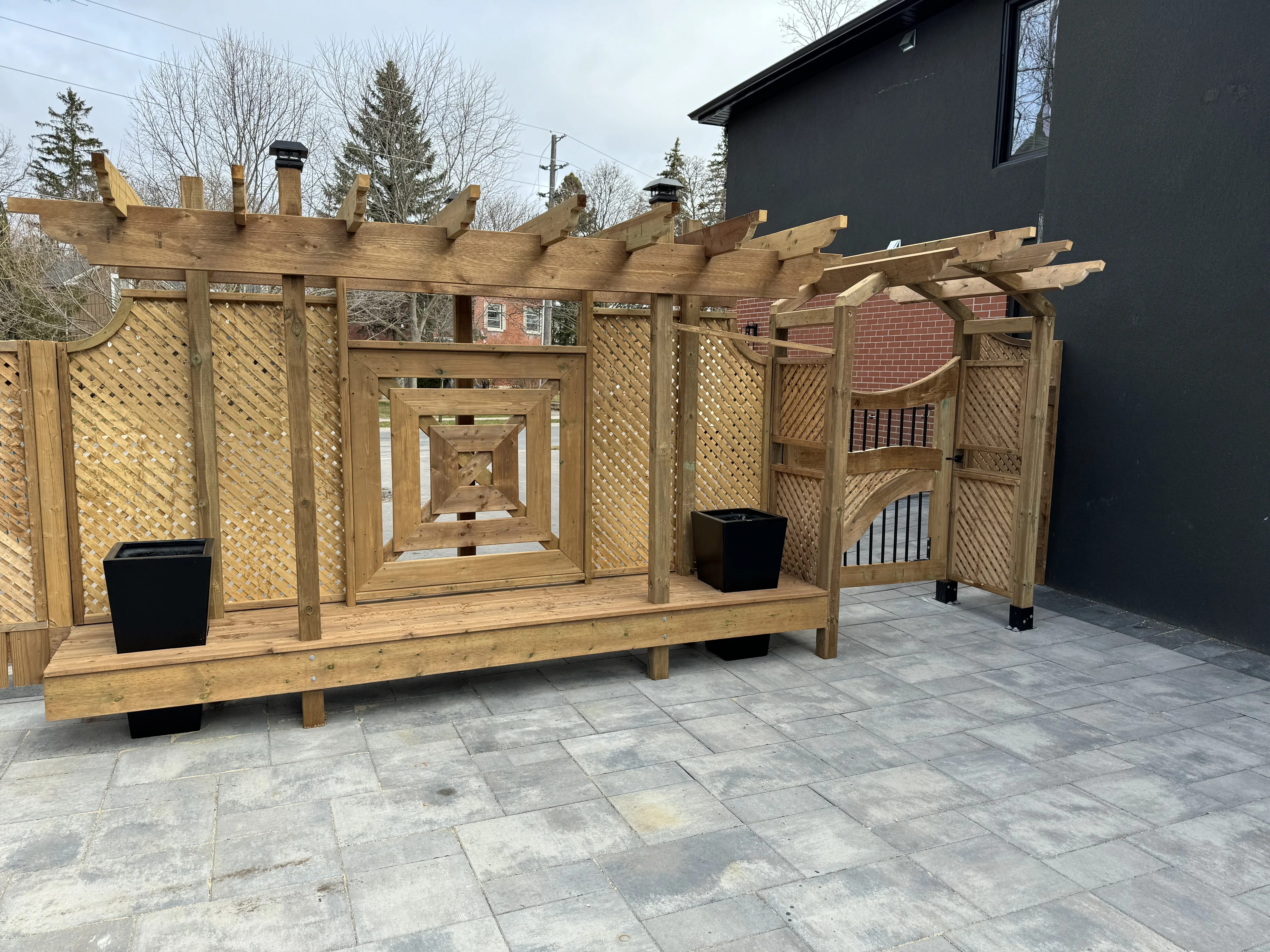 Patio Pergola & Privacy Screen Build